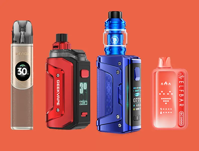 Виды электронных сигарет. Как они называются и чем отличаются.